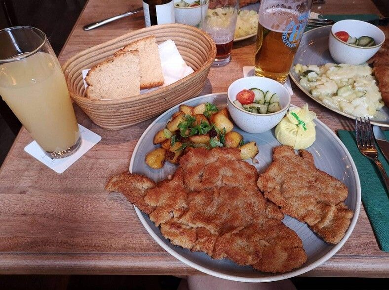 El mejor Schnitzel vienés de Berlín
